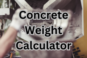 Concrete Weight Calculator